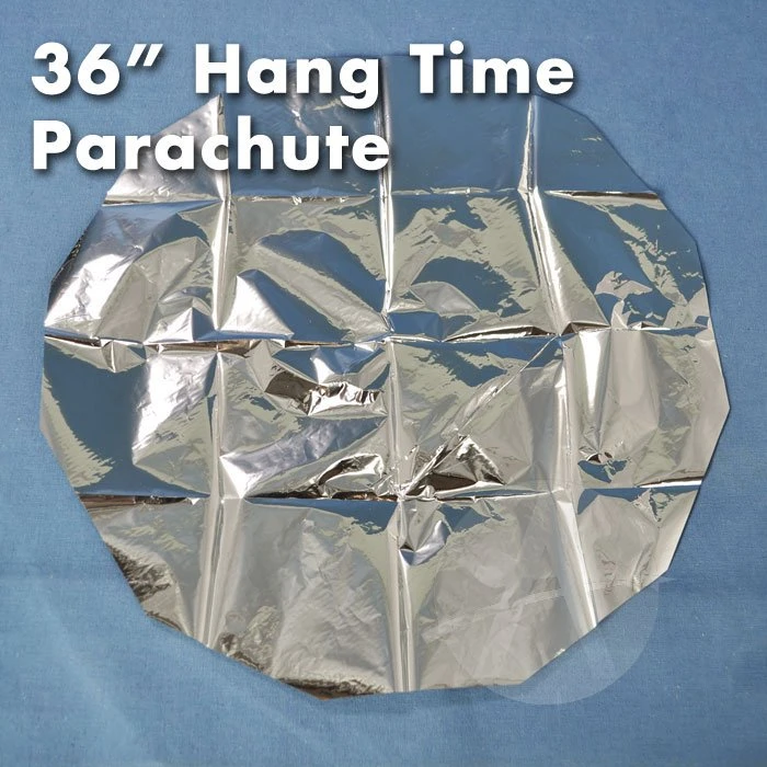 ASP 36" 1/4mil "Hang Time" Competition Parachute Kit 2 ASP 36" 1/4mil "Hang Time" Competition Parachute Kit