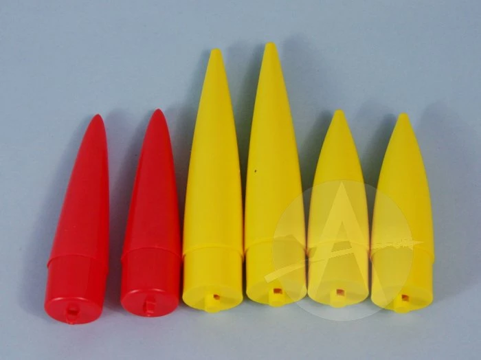 24mm Plastic Nose Cone Assortment 3 24mm Plastic Nose Cone Assortment