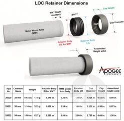 LOC 38mm Retainer -Apogee Components Sale 9afcd842609b88e56a5dfb95c3501a3f.image .700x681