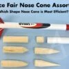 Avion Nose Cone Science Fair Kit (24mm) -Apogee Components Sale 9ca8ee461b282025560eb9f50fb7143e.image .700x453