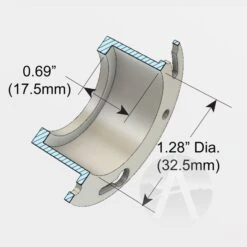 29mm Flat Bottom Rocket Retainer -Apogee Components Sale cfc1efb0ed3f146a86a707affee94500.image .700x700